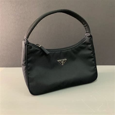 nylon hobo bag prada|Prada nylon bag second hand.